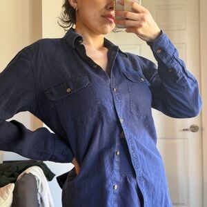 Lauren Ralph Lauren Deep Blue Shirt